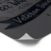 Do Not Give In To The War Within End Veteran Suici Poster (Hoek)