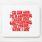 Do Not Give Me A Cigarette Under Any Cirstances Fu Muismat (Voorkant)