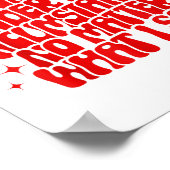 Do Not Give Me A Cigarette Under Any Cirstances Fu Poster (Hoek)