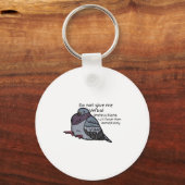 Do Not Give Me Verbal Instrutions I Will Forget Th Sleutelhanger (Voorkant)