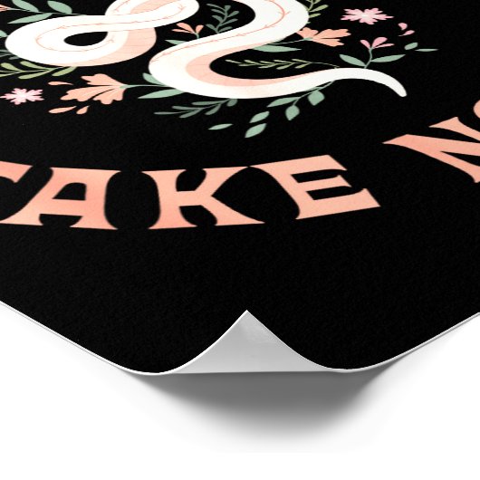 Do Not Harm Take No Funny Sarcastic Quotes Sarcasm Poster (Hoek)