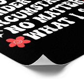 Do Not Invite Me To Afters Under Any Cirstances No Poster (Hoek)