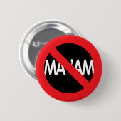 dO NoT kAll MeA*aM Button (Voorkant /achterkant)