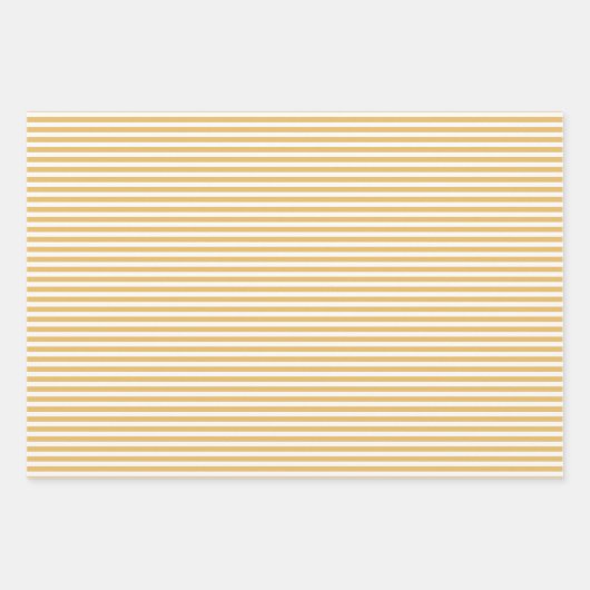 Do Not Open Until Christmas Gold Inpakpapier Vel (Voorkant 3)