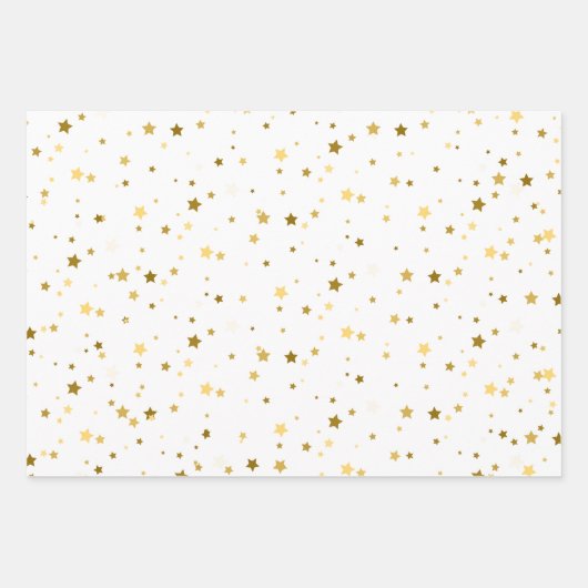 Do Not Open Until Christmas Gold Inpakpapier Vel (Voorkant)