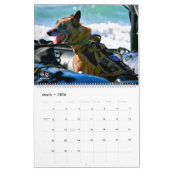 "DO NOT PET" - Amerikaanse militaire werkkalender Kalender (Mar 2026)