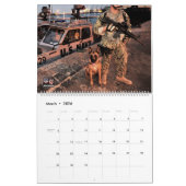 "DO NOT PET" - Amerikaanse militaire werkkalender Kalender (Mar 2026)