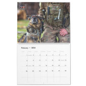 "DO NOT PET" - Amerikaanse militaire werkkalender Kalender (Feb 2026)