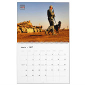 "DO NOT PET" - Amerikaanse militaire werkkalender Kalender (Mar 2027)