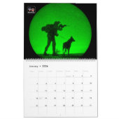 "DO NOT PET" - Amerikaanse militaire werkkalender Kalender (Jan 2026)