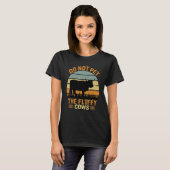 Do Not Pet The Fluffy Cows Bison_3 T-shirt (Voorkant volledig)