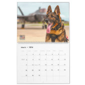 “DO NOT PET” - US Military Working Dogs Calendar Kalender (Mar 2026)