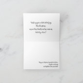 Do-nut you wish for a Merry Christmas? Bedankkaart (Binnen)