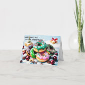 Do-nut you wish for a Merry Christmas? Bedankkaart (Achterkant)