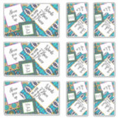 DO Over Words hebben kracht Sticker (Voorkant)