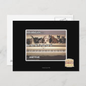 Do, Re, Mi, FA, So, La, Ti, Fred Briefkaart (Voorkant / Achterkant)