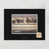 Do, Re, Mi, FA, So, La, Ti, Fred Briefkaart (Voorkant)