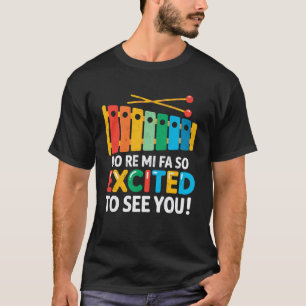 Do Re Mi FA So Opgestelde Muziekleraar Grappige Sp T-shirt