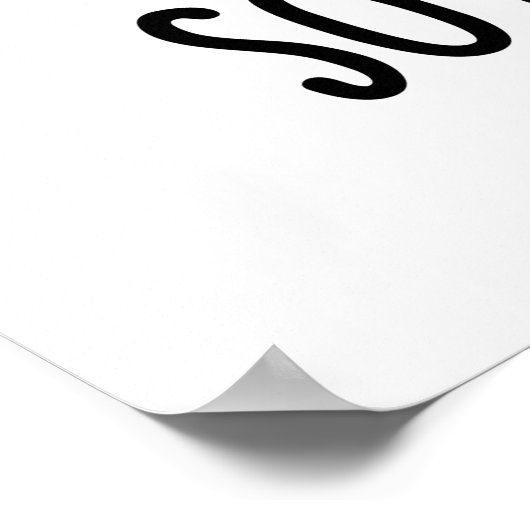 Do Re Mi Fa soy La Ti Do Sojasaus Pun Poster (Hoek)