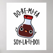Do Re Mi Fa soy La Ti Do Sojasaus Pun Poster (Voorkant)