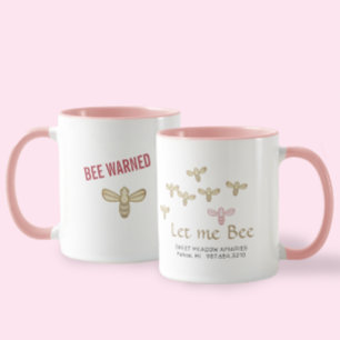 Do Re Mi Just Let Me Bee Beekeeper's Mug with bees Mok