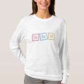 "Do Re Mi" Solfeggio blokkeert muziekonderwijs T-shirt (Voorkant)