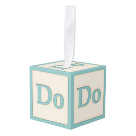 "Do" Solfeggio Musical Baby Blocks Aqua Decoratie