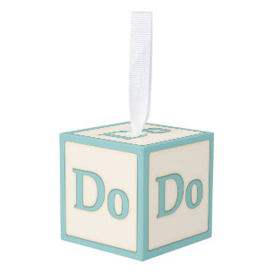 "Do" Solfeggio Musical Baby Blocks Aqua Decoratie