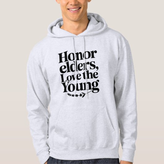 Do Something Today That Will Help You Tomorrow Hoodie (Voorkant)