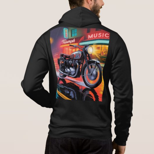 Do Something Today That Will Help You Tomorrow – Hoodie (Achterkant)