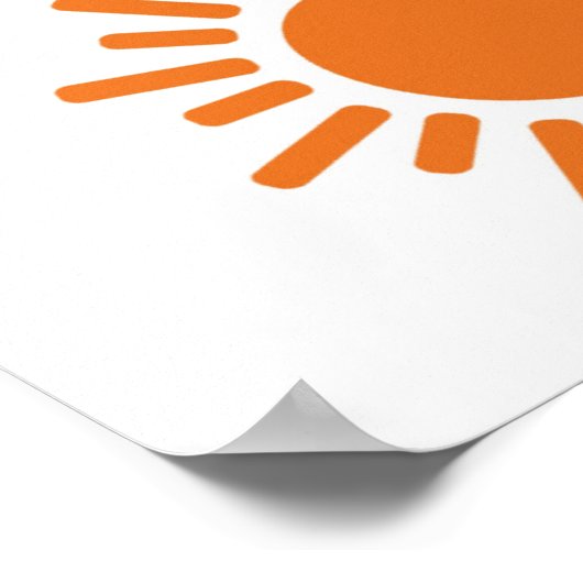 dō TERRA Sun Care ad Surfer girl, op Canvas Poster (Hoek)