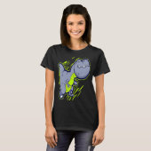 Do the Dance Dancing Dinosaur for Kids & Adults T-shirt (Voorkant volledig)