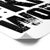 Do The Fkn Work Motivation No Excuses Athlete Or E Poster (Hoek)