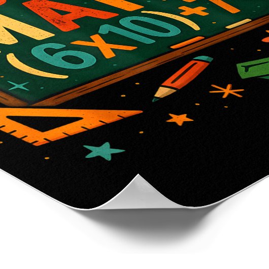 Do The Math 67 Funny Equation Chalkboard School Ar Poster (Hoek)