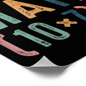 Do The Math 67 Funny Six Seven Meme Teacher Women  Poster (Hoek)