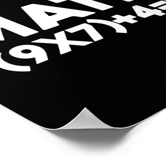 Do The Math 67 Meme 1  Poster (Hoek)