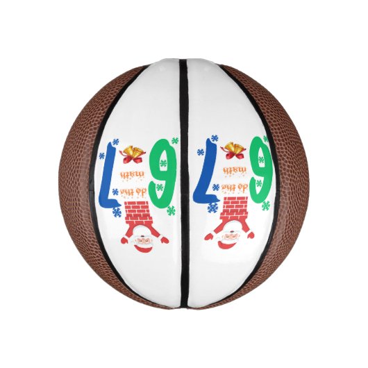 Do The Math 67 Meme Christmas Basketbal (Verticaal)