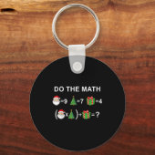 Do The Math 67 Meme Christmas Funny Math Teacher Sleutelhanger (Voorkant)