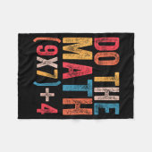 Do The Math 67 Meme Funny 6 7 Six Seven Men Women Fleece Deken (Voorkant (Horizontaal))
