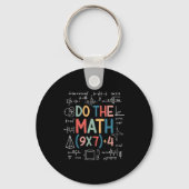 Do The Math 67 Meme Funny Six Seven Math Teacher M Sleutelhanger (Voorkant)