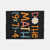 Do The Math 67 Meme Funny Six Seven Math Teacher S Fleece Deken (Voorkant (Horizontaal))
