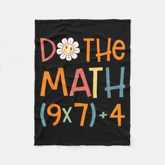 Do The Math 67 Meme Funny Six Seven Math Teacher S Fleece Deken (Voorkant)