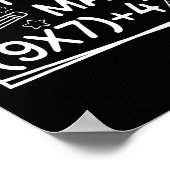 Do The Math 67 Meme Funny Six Seven Men Women Teac Poster (Hoek)