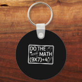 Do The Math 67 Meme Funny Six Seven Men Women Teac Sleutelhanger (Voorkant)