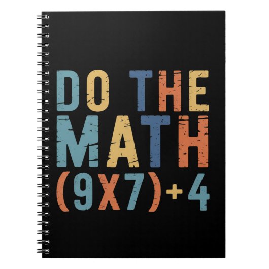 Do The Math 67 Meme Funny Six Seven Teacher Notitieboek (Voorkant)