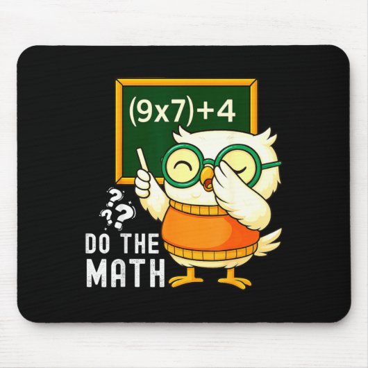 Do The Math 67 Meme Funny Six Seven Teacher Studen Muismat (Voorkant)