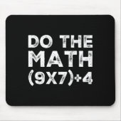 Do The Math 67 Meme Funny Six Seven Teacher Studen Muismat (Voorkant)
