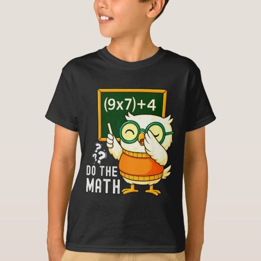 Do The Math 67 Meme Funny Six Seven Teacher Studen T-shirt (Voorkant)