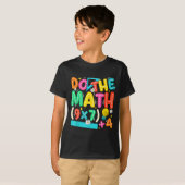 Do The Math 67 Meme Funny Six Seven Teacher T-shirt (Voorkant volledig)