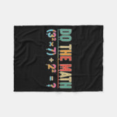 Do The Math 67 Meme Funny Teacher Six Seven Men Wo Fleece Deken (Voorkant (Horizontaal))